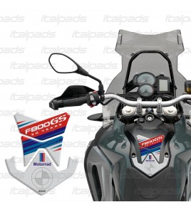 Motorrad Tankschutz für BMW F800 GS  Jahrestag Honeycomb weiß