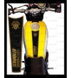 Motorrad Tankschutz Gold / Schwarz für Ducati Scrambler