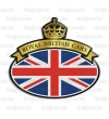Aufkleber Union Jack Range Rover G/W