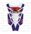 Paraserbatoio per SUZUKI GSX-R mod. "Hyper-WINGS" bianco-blu