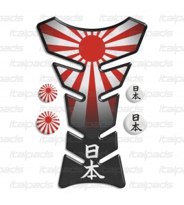 Paraserbatoio bandiera GIAPPONE JAPAN flag Tank Pad protector "Classic Top" + 4