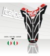 Motorrad Tankschutz "Top Wings ZIP" für Ducati + 2 Aufkleber GRATIS