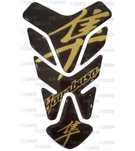 Motorrad Tankschutz mod. "Florida" schwarz/gold für Suzuki GSX-R Hayabusa