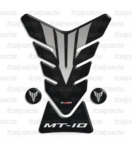 Paraserbatoio resinato per Yamaha MT-10 nero carbon look + 2 Gratis!