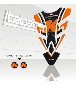 Paraserbatoio resinato per KTM mod. "Illinois Top/S" + 2 Gratis!!