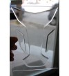 Paraserbatoio resinato TRASPARENTE CLEAR TRANSPARENT TANK PAD "WINGS"