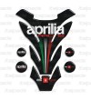 Motorrad Tankschutz für Aprilia Racing mod. "Detroit Top schwarz" + 4