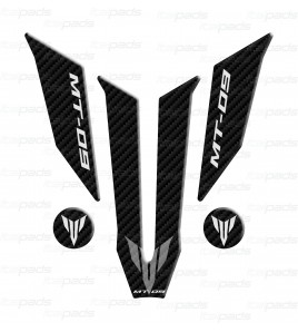Motorrad Tankschutz carbon look für Yamaha  MT-09