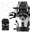 Motorrad Tankschutz für Honda Africa Twin CRF 1000 mod. "Tuareg" black
