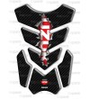 Motorrad Tankschutz Mod. "3Wings Rip" für Suzuki Carbon/rot