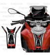 Motorrad Tankschutz schwarz/rot für BMW F900XR, Abdeckung, Neu, Aufkleber
