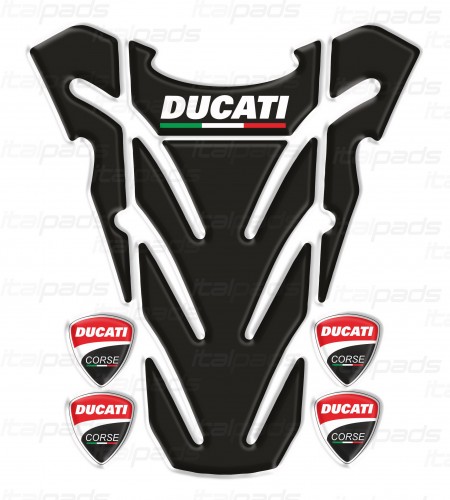 Paraserbatoio serie "Ducati Legends"  Top Wings Loris Capirossi