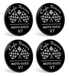 Dekorative Aufkleber aus Harz Cafe Racer Moto Guzzi V7