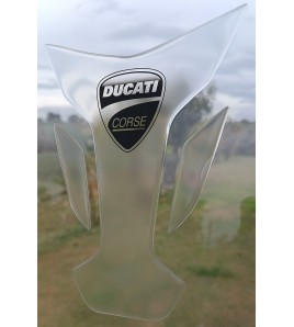 TRANSPARENTER  MOTORRAD TANKSCHUTZ für Ducati, Abdeckung, Neu, new