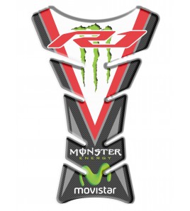 Motorrad Tankschutz "Classic Sport" rot für Yamaha R1