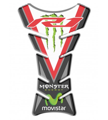 Motorrad Tankschutz "Classic Sport" rot für Yamaha R1