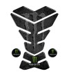 Motorrad Tankschutz Monster "York Top" Graustufe + 2