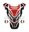 Paraserbatoio DUCATI per Monster nero/carbonio "Top wings"  + 2 stickers Gratis!!