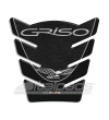 Motorrad Tankschutz schwarzes Leder für Moto Guzzi Griso