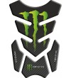 MOTORRAD TANKSCHUTZ Monster mod. "3.Wings" schwarz/carbon look gradient