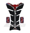Motorrad Tankschutz für schwarz-Union Jack Mod. "ZIP"Classic" 