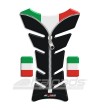 Motorrad Tankschutz Italien Italienische Flagge schwarz ZIP "Classic"+2