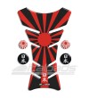 Motorrad Tankschutz für JAPAN flag HoneyComb black "Classic" + 4