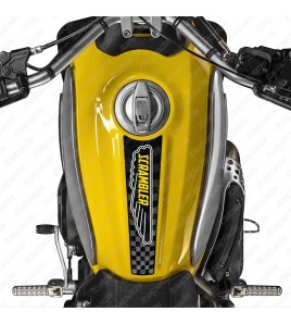 Paraserbatoio Vintage per Ducati Scrambler